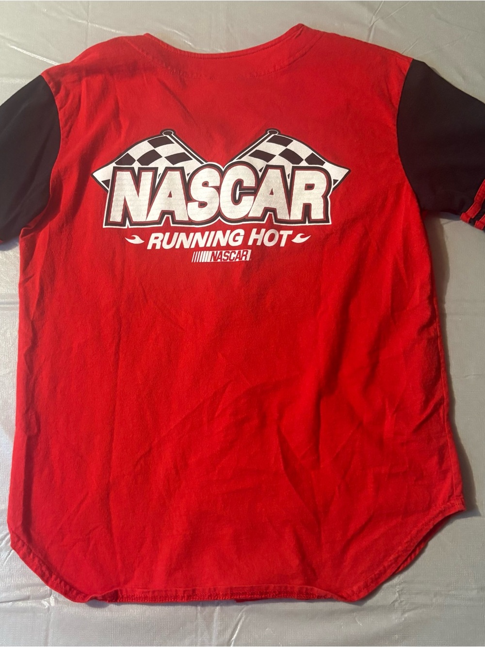 Y2K NASCAR Baseball Style Tee